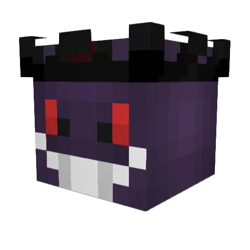 Yssluc Minecraft avatar head, 3D render