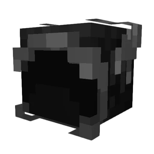 Yssyv Minecraft avatar head, 3D render