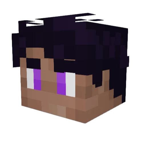 YsyMiguel Minecraft avatar head, 3D render