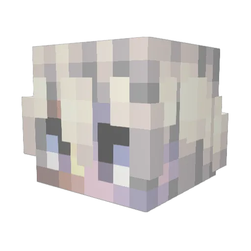 Ytmartin786 Minecraft avatar head, 3D render