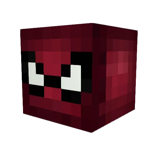 Ytr0nyx Minecraft avatar head, 3D render