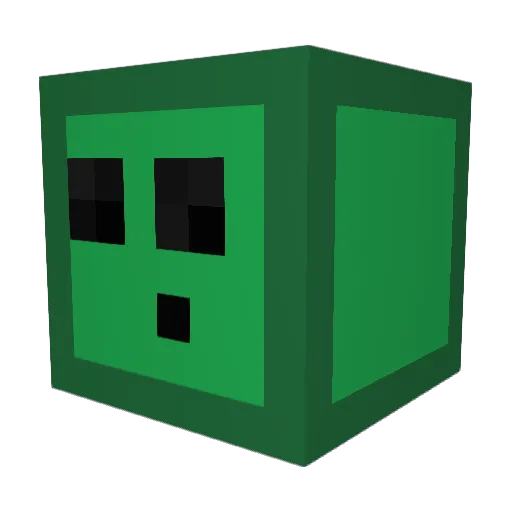 Yu266426 Minecraft avatar head, 3D render