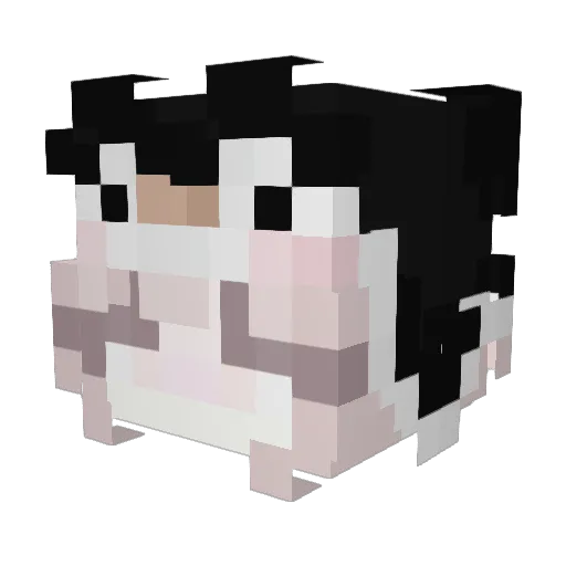 YuKari_762 Minecraft avatar head, 3D render