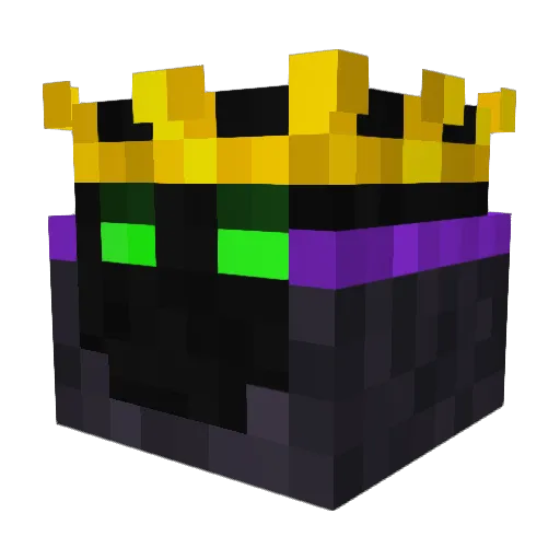 Yuckerz Minecraft avatar head, 3D render