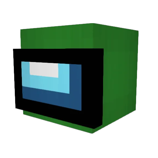 Yudya20 Minecraft avatar head, 3D render