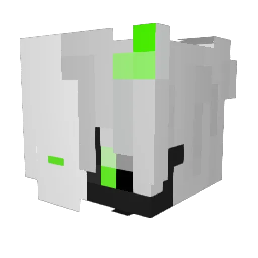YugoPalo Minecraft avatar head, 3D render