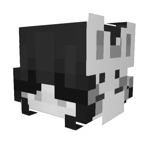 Yuki_theStar Minecraft avatar head, 3D render