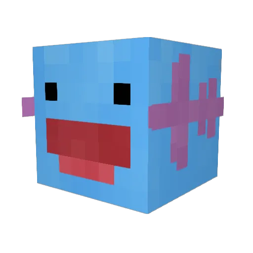 Yukii_Sama Minecraft avatar head, 3D render