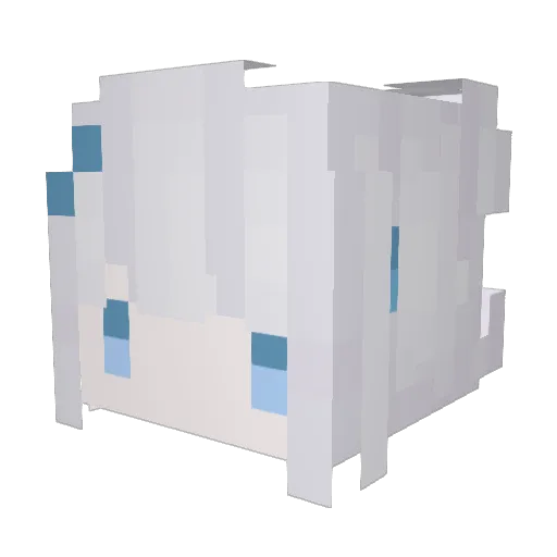 Yukinooo2311 Minecraft avatar head, 3D render