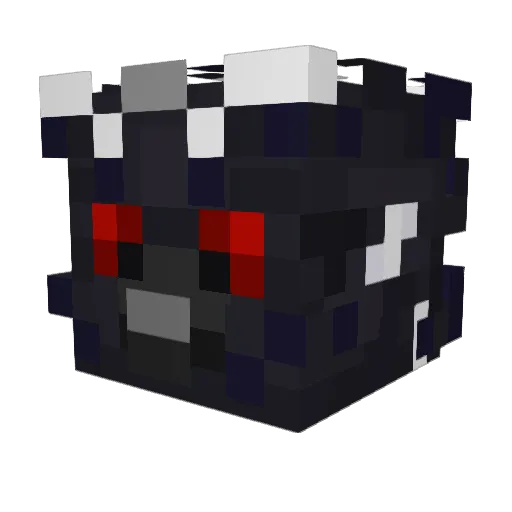 Yukio_5x Minecraft avatar head, 3D render