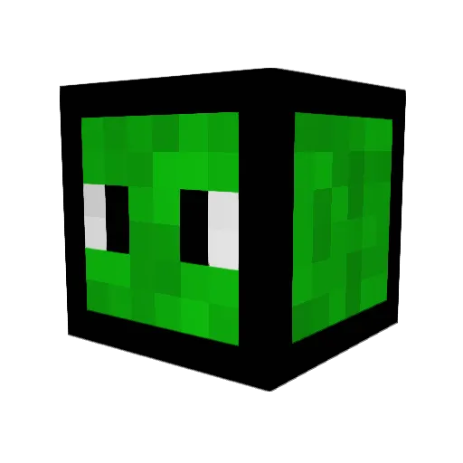 Yukoo36 Minecraft avatar head, 3D render