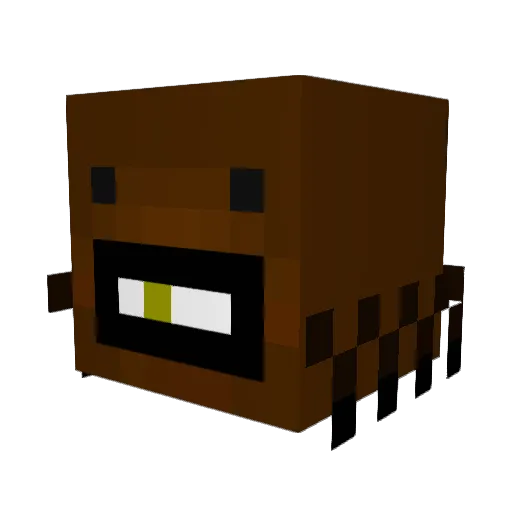 Yuksu_man Minecraft avatar head, 3D render