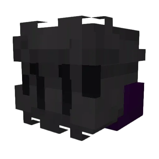 YulyiBK Minecraft avatar head, 3D render