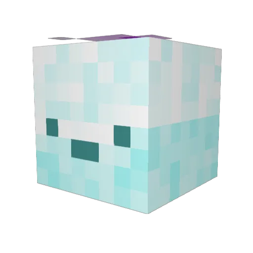 YumiTapioca Minecraft avatar head, 3D render