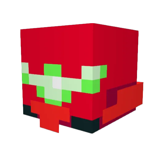 YummyBatloaf123 Minecraft avatar head, 3D render