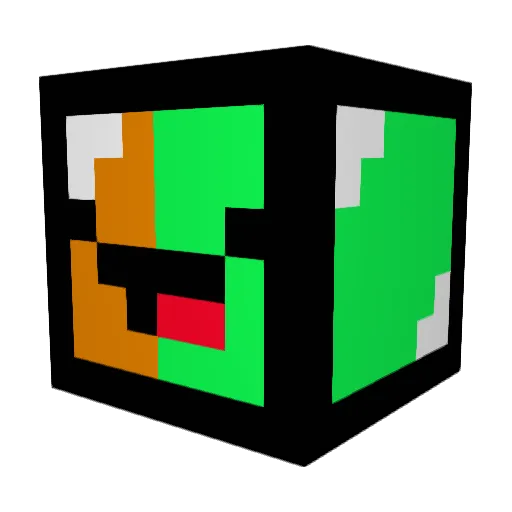 YummyMuffin123 Minecraft avatar head, 3D render