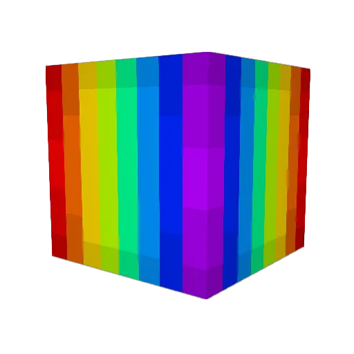 YummyQuee Minecraft avatar head, 3D render