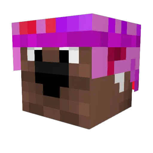 YumyBunny Minecraft avatar head, 3D render