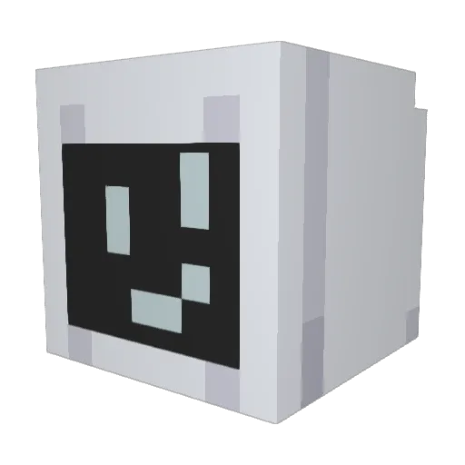 YunGoi Minecraft avatar head, 3D render