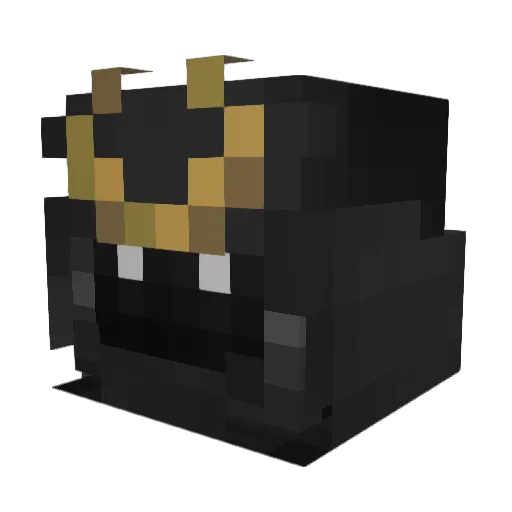 YunGuny Minecraft avatar head, 3D render