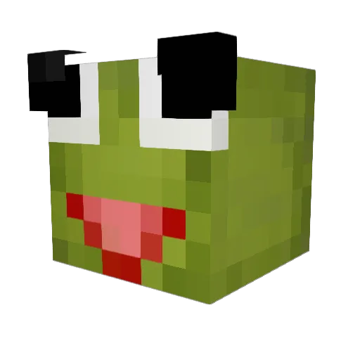 YungATM1 Minecraft avatar head, 3D render