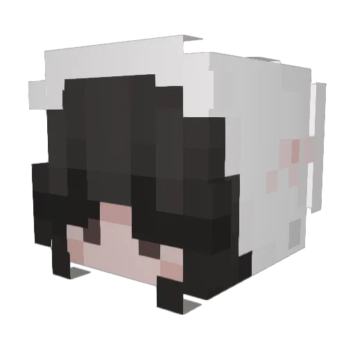 YungChoppah Minecraft avatar head, 3D render