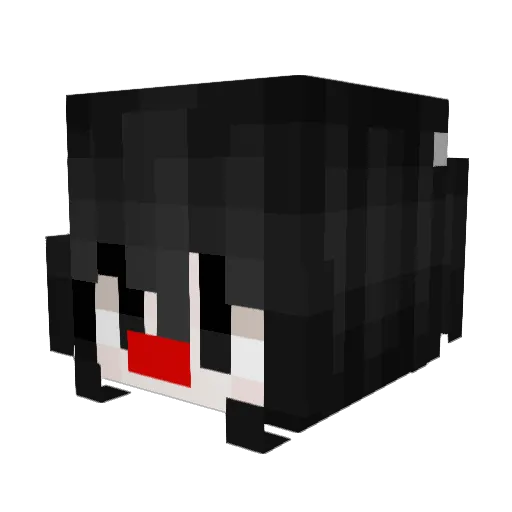 YungChopsStargma Minecraft avatar head, 3D render
