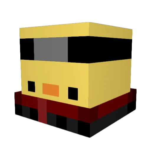 YungD0n Minecraft avatar head, 3D render