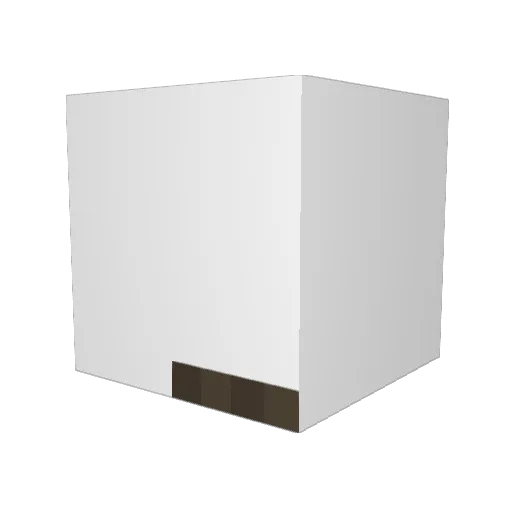 YungDabIsMyHero Minecraft avatar head, 3D render