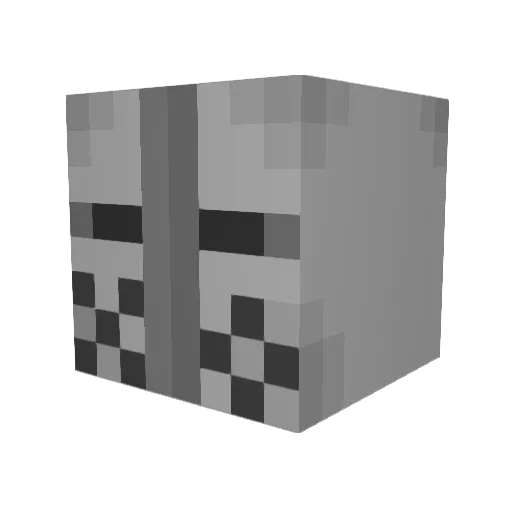 YungDaggerDih Minecraft avatar head, 3D render