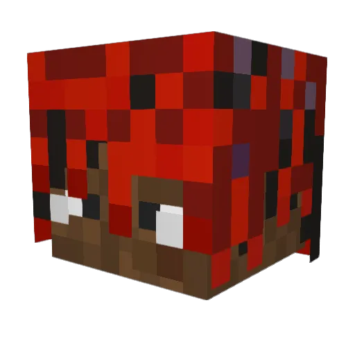 YungGlaze Minecraft avatar head, 3D render