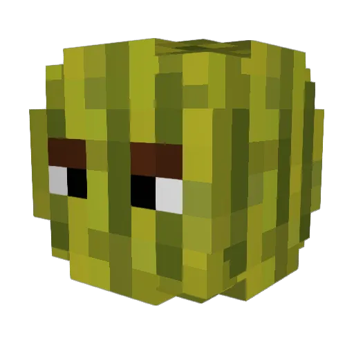 YungHJ Minecraft avatar head, 3D render
