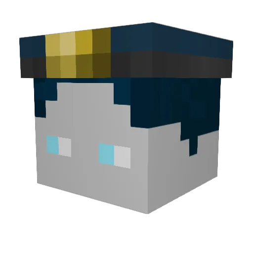 YungLungentod Minecraft avatar head, 3D render