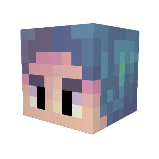YungMattyG Minecraft avatar head, 3D render