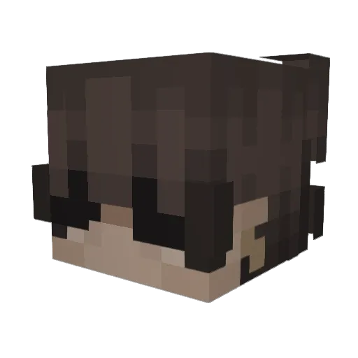 YungMiami Minecraft avatar head, 3D render