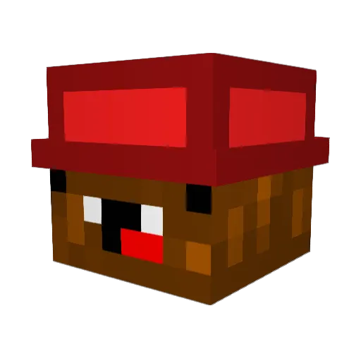 YungMula Minecraft avatar head, 3D render
