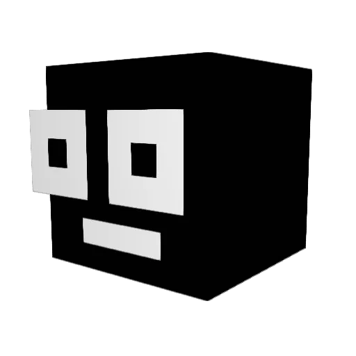 YungSterv Minecraft avatar head, 3D render
