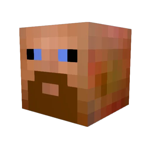 Yung_Crafter420 Minecraft avatar head, 3D render