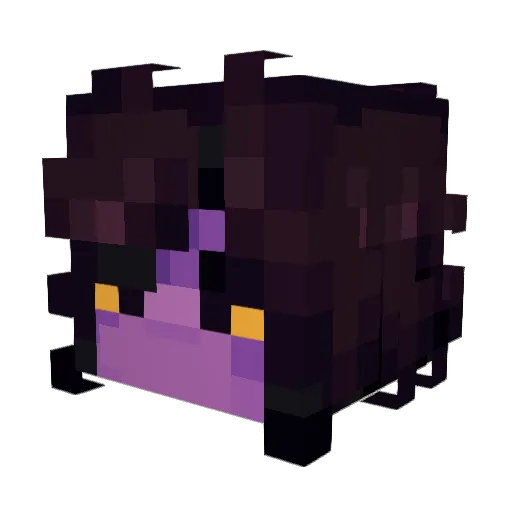 Yunipev Minecraft avatar head, 3D render