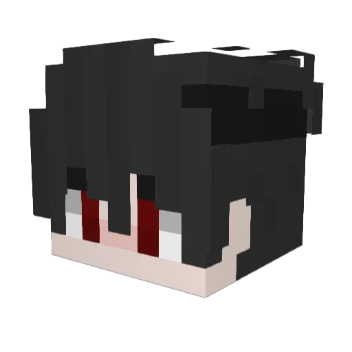 Yunk_Vinny Minecraft avatar head, 3D render