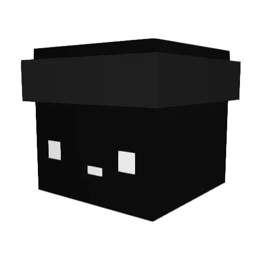 Yunnoz77_ Minecraft avatar head, 3D render