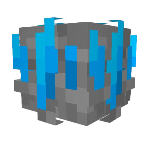YunoXy Minecraft avatar head, 3D render