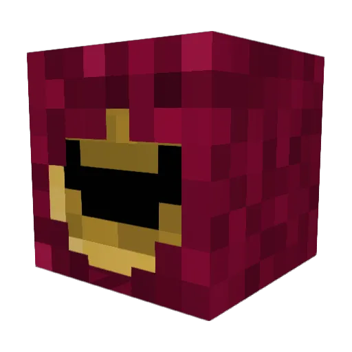Yur45 Minecraft avatar head, 3D render
