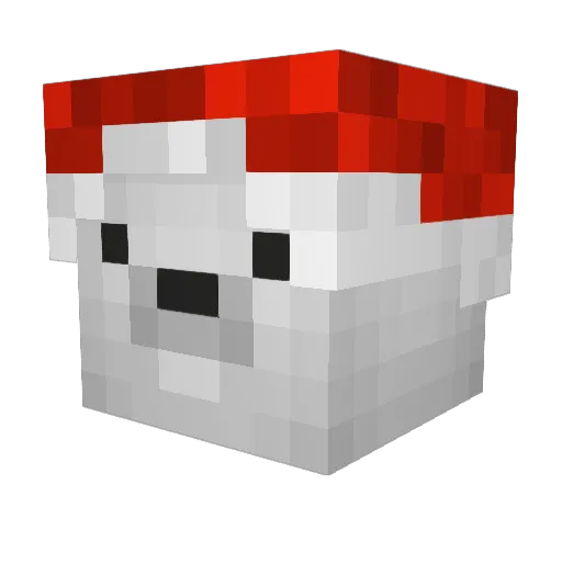 Yuri019 Minecraft avatar head, 3D render
