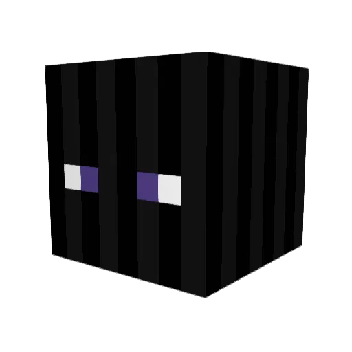 YuriMCPVP Minecraft avatar head, 3D render