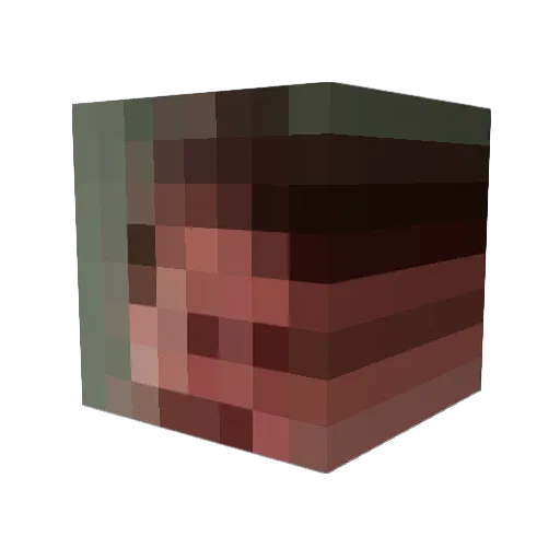 YuriNonce Minecraft avatar head, 3D render