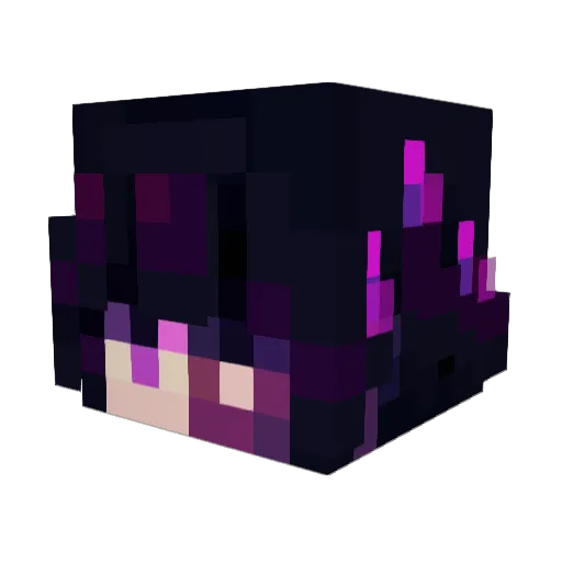 YuriREE Minecraft avatar head, 3D render