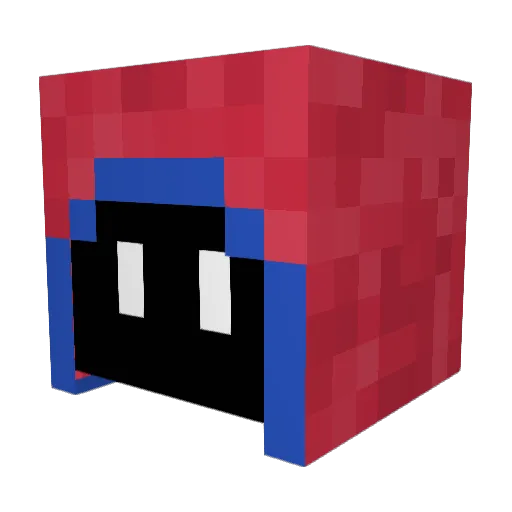 Yuri_O_o Minecraft avatar head, 3D render
