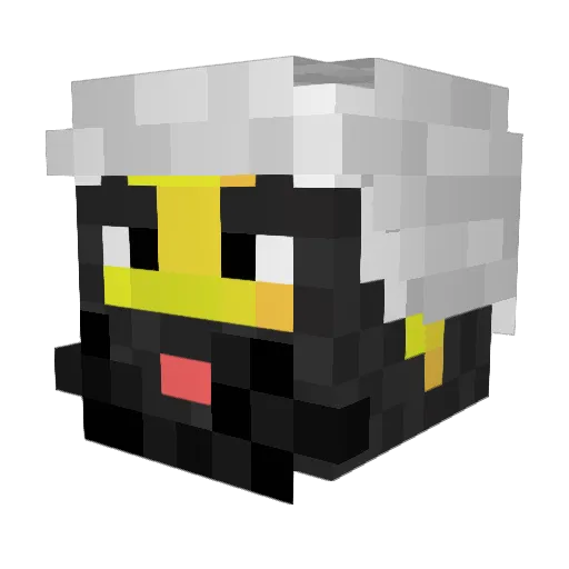 Yuri_Tartded12 Minecraft avatar head, 3D render