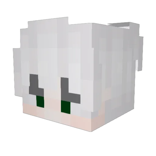 YuribertKlausen Minecraft avatar head, 3D render